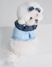 画像をギャラリービューアに読み込む, 【boocce / 予約】PETIT FLORAL CAPE（Navy）
