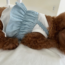 画像をギャラリービューアに読み込む, 【ah taeri pet / 予約】ボニービスティエポイントトップbonny top（ライトブルー）
