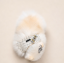 画像をギャラリービューアに読み込む, 【boocce / 予約】BONBON PUPPY MUFFLER（Ivory）
