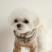 画像をギャラリービューアに読み込む, 【eyou / 即納】チェックマフラー - チョコバニラ
