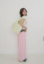 画像をギャラリービューアに読み込む, 【APERTY / 予約】wide bag （check）
