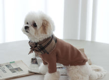 画像をギャラリービューアに読み込む, 【eyou / 即納】チェックマフラー - キャメル
