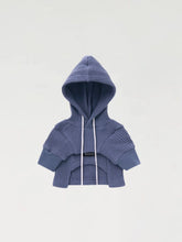画像をギャラリービューアに読み込む, 【boocce / 予約】WAFFLE HOODIE(blue)
