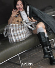 画像をギャラリービューアに読み込む, 【APERTY / 予約】wide bag（2025AW新作 / tartan）
