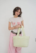 画像をギャラリービューアに読み込む, 【APERTY / 予約】wide bag （check）
