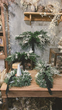 画像をギャラリービューアに読み込む, 《botanical worksの冬じたく》Christmas wall objet A
