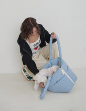 画像をギャラリービューアに読み込む, 【APERTY / 予約】wide bag （check）
