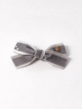 画像をギャラリービューアに読み込む, 【boocce / 予約】VELVET RIBBON HAIR PIN（Gray）
