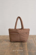 画像をギャラリービューアに読み込む, 【APERTY / 予約】wide bag（2025AW新作 / dot）
