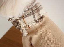 画像をギャラリービューアに読み込む, 【eyou / 即納】チェックマフラー - チョコバニラ
