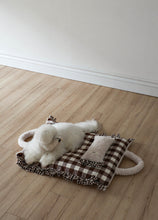 画像をギャラリービューアに読み込む, 【ohdibs / 即納】Homey Warmy Topper _ Brown check
