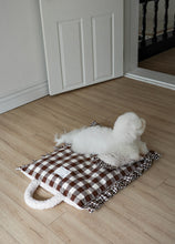 画像をギャラリービューアに読み込む, 【ohdibs / 即納】Homey Warmy Topper _ Brown check
