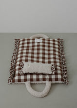 画像をギャラリービューアに読み込む, 【ohdibs / 即納】Homey Warmy Topper _ Brown check
