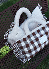 画像をギャラリービューアに読み込む, 【ohdibs / 即納】Homey Warmy Topper _ Brown check
