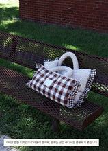 画像をギャラリービューアに読み込む, 【ohdibs / 即納】Homey Warmy Topper _ Brown check
