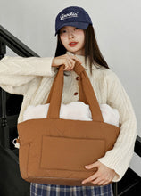 画像をギャラリービューアに読み込む, 【ohdibs / 即納】Snuggle Basket _ Camel Brown  size1
