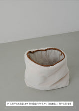 画像をギャラリービューアに読み込む, 【ohdibs / 即納】Snuggle Basket _ Camel Brown  size1
